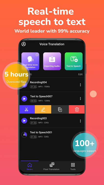 Voice translation tools